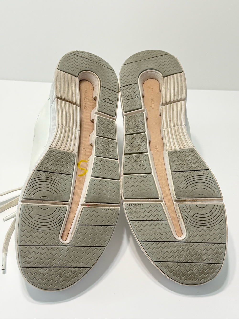 On Cloud The Roger Advantage 2 Women's Sneakers Size 9 White Grey - Picture 13 of 13